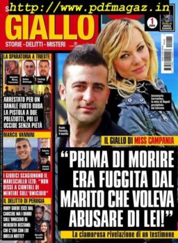 Giallo – 16 Ottobre 2019