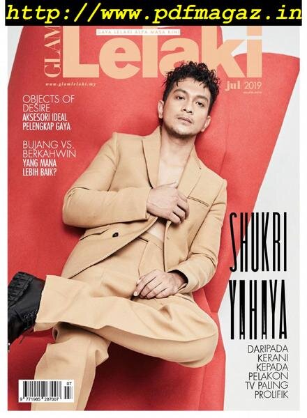 Glam Lelaki – Julai 2019 Cover