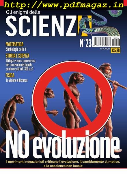 Gli Enigmi della Scienza – Settembre 2019 Cover