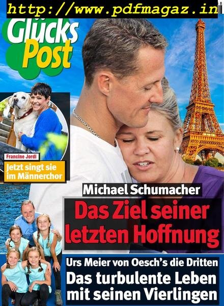 Gluckspost – 19 September 2019 Cover