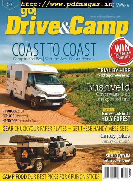 Go! Drive & Camp – October 2019 Cover