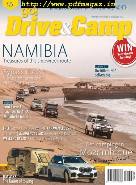 Go! Drive & Camp – September 2019 Cover
