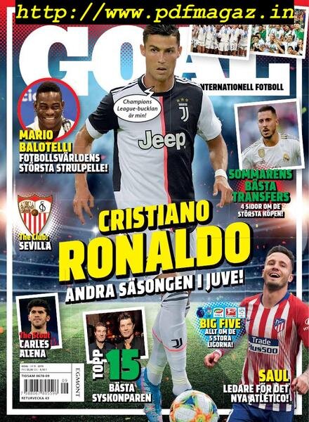 Goal – september 2019 Cover