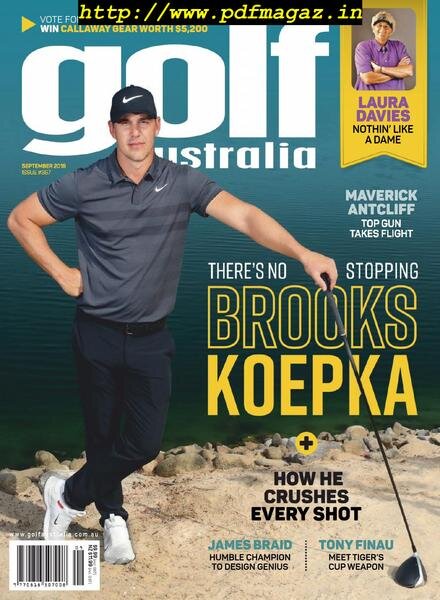 Golf Australia – September 2019 Cover