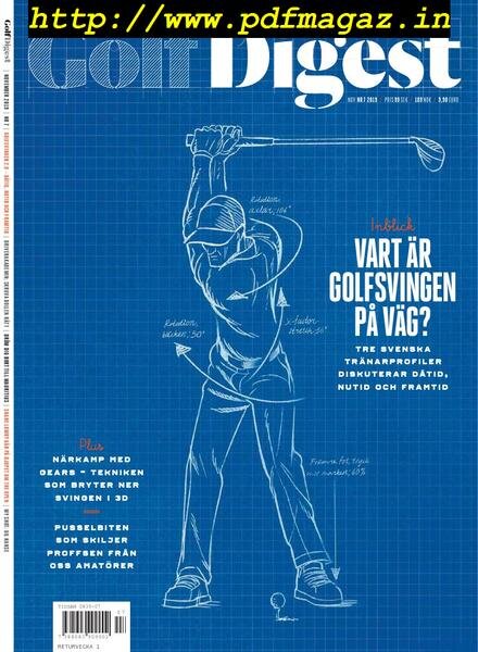 Golf Digest Sverige – november 2019 Cover