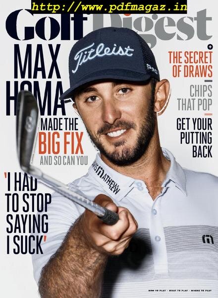 Golf Digest USA – October 2019 Cover