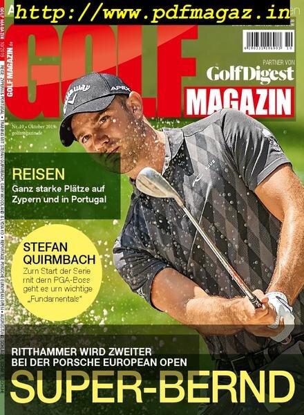 Golf Magazin – September 2019 Cover