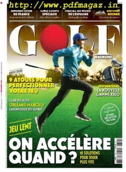 Golf Magazine France – octobre 2019