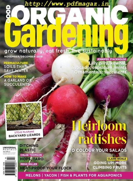 Good Organic Gardening – October-November 2019 Cover