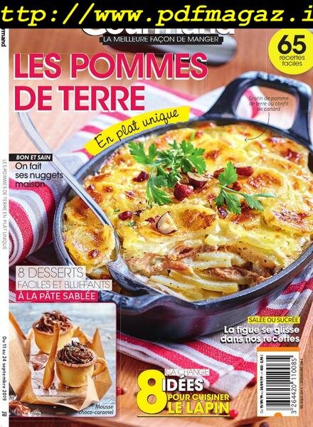 Gourmand – 11 septembre 2019 Cover