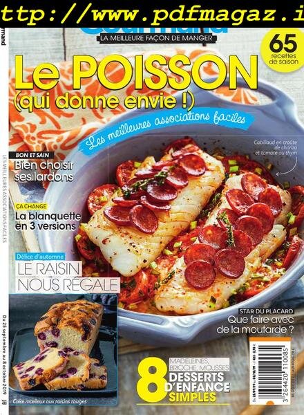 Gourmand – 25 septembre 2019 Cover