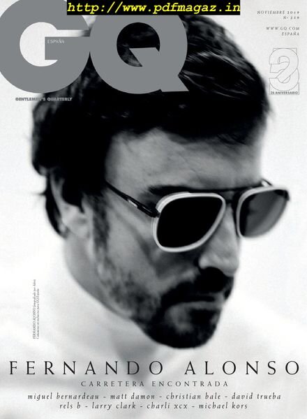 GQ Espana – noviembre 2019 Cover