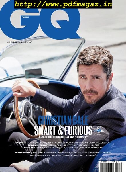 GQ France – octobre 2019 Cover