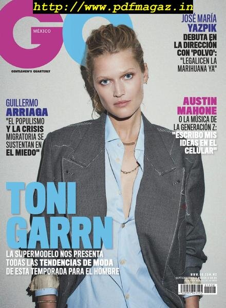 GQ Mexico – septiembre 2019 Cover