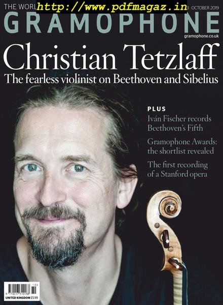 Gramophone – October 2019 Cover