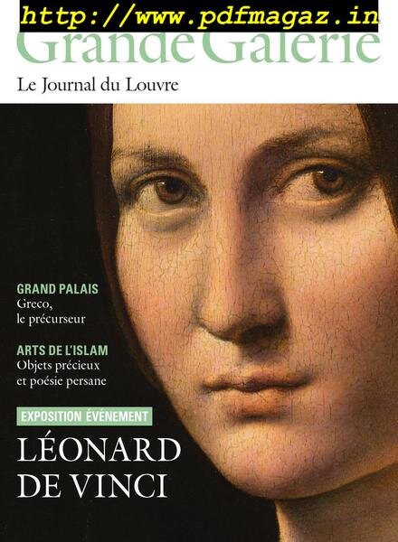 Grande Galerie – aout 2019 Cover