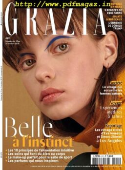 Grazia France – 18 octobre 2019