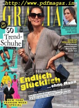 Grazia Germany – 19 September 2019