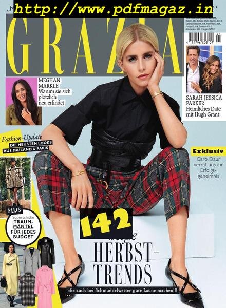 Grazia Germany – 2 Oktober 2019 Cover