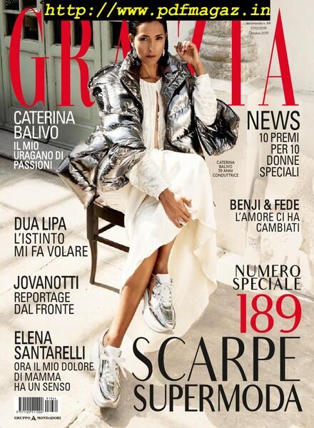 Grazia Italia – 17 ottobre 2019 Cover