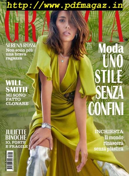 Grazia Italia – 26 settembre 2019 Cover