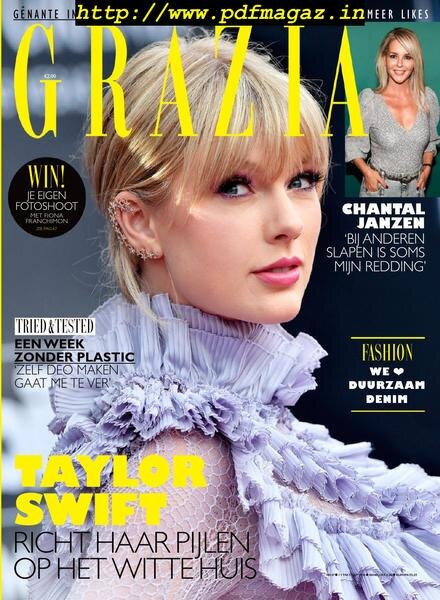 Grazia Netherlands – 11 september 2019 Cover