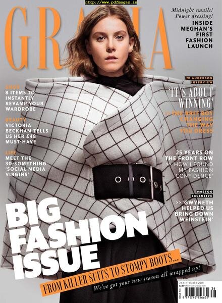 Grazia UK – 17 September 2019 Cover