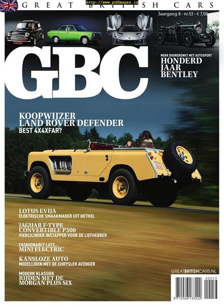 Great British Cars – september 2019 Cover