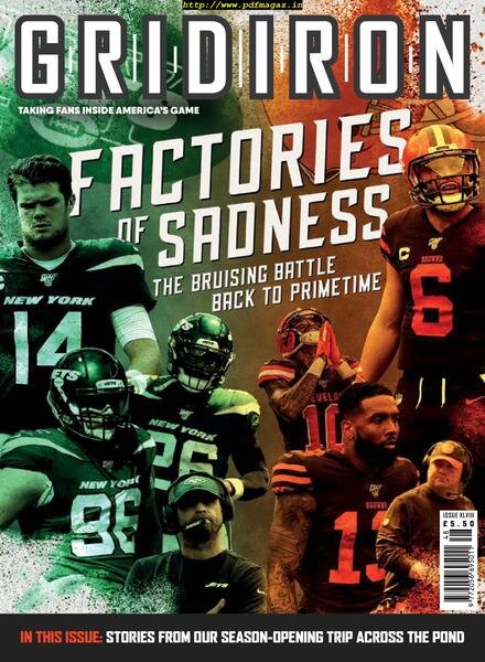 Gridiron – October 2019 Cover
