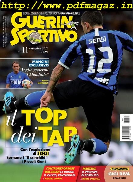 Guerin Sportivo – Novembre 2019 Cover