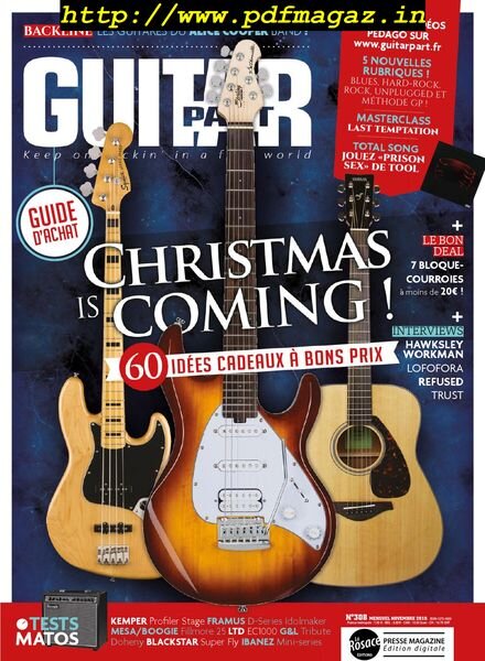 Guitar Part – decembre 2019 Cover