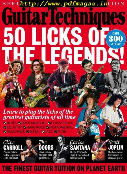 Guitar Techniques – October 2019 Cover