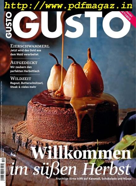 Gusto – September 2019 Cover