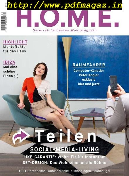 H.O.M.E Austria – September 2019 Cover