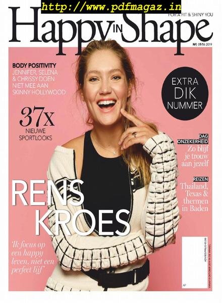 Happy in Shape – oktober 2019 Cover