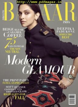 Harper’s Bazaar India – October 2019
