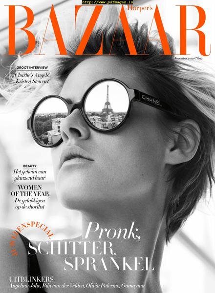 Harper’s Bazaar Netherlands – november 2019 Cover
