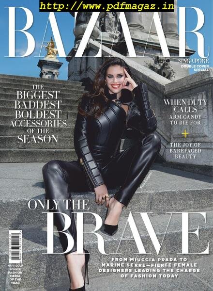 Harper’s Bazaar Singapore – October 2019 Cover
