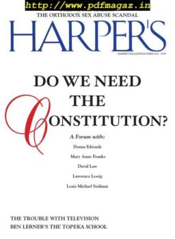 Harper’s Magazine – October 2019
