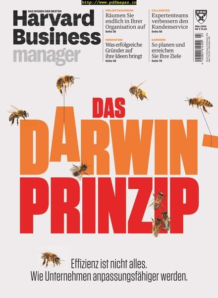 Harvard Business Manager – Marz 2019 Cover