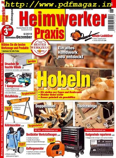 Heimwerker Praxis – November-Dezember 2019 Cover