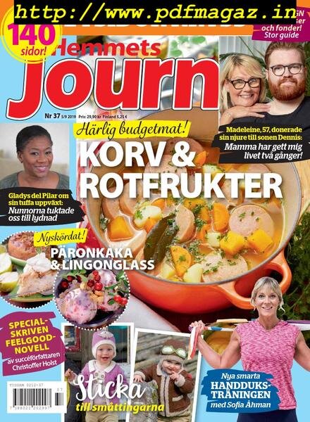 Hemmets Journal – 05 september 2019 Cover