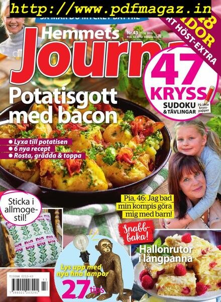 Hemmets Journal – 17 oktober 2019 Cover