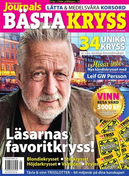 Hemmets Journals Basta Kryss – 10 september 2019 Cover
