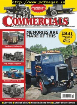 Heritage Commercials – October 2019