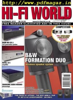 Hi-Fi World – November 2019