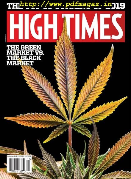 High Times – December 2019 Cover