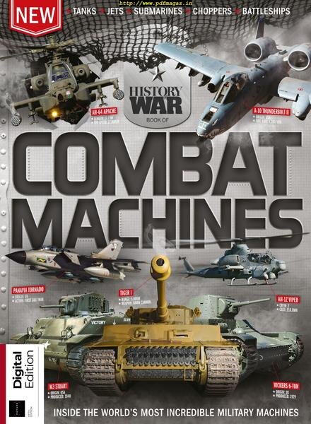 History of War Book of Combat Machines – September 2019 Cover