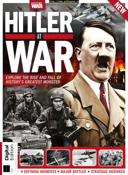 History of War Hitler at War – October 2019 Cover