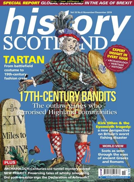 History Scotland – November 2019 Cover
